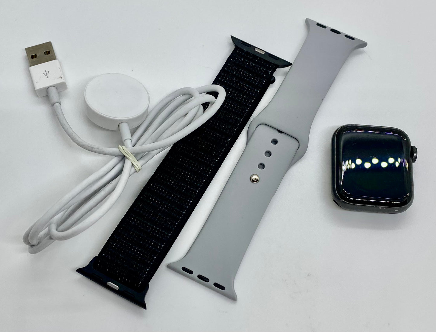 Apple Watch Series 5 40MM Aluminium & Ceramic Case ION-X Glass GPS LTE WR-50M